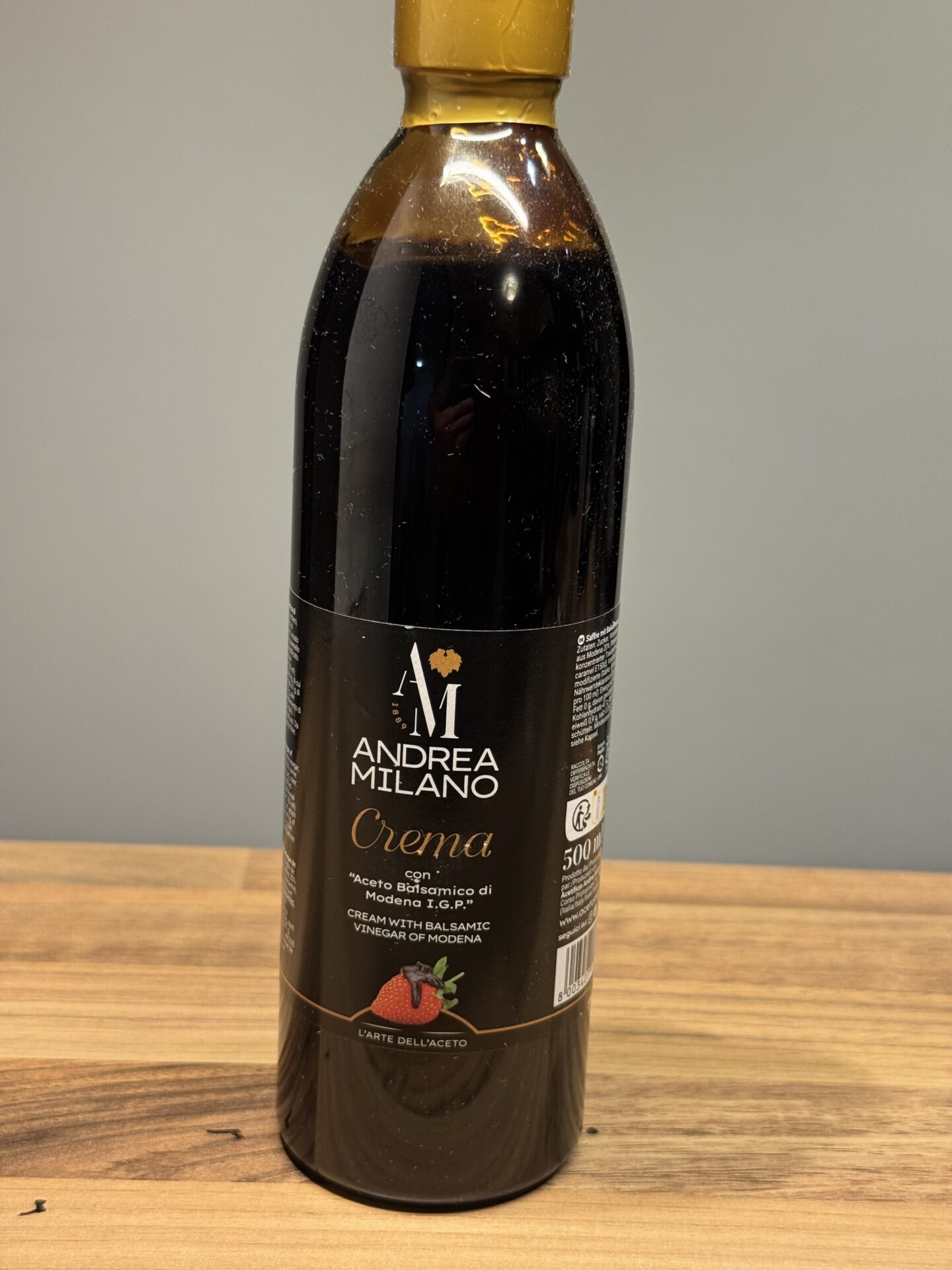 Balzamikový krém Andrea Milano Crema – Aceto Balsamico di Modena I.G.P. - Obrázek 3