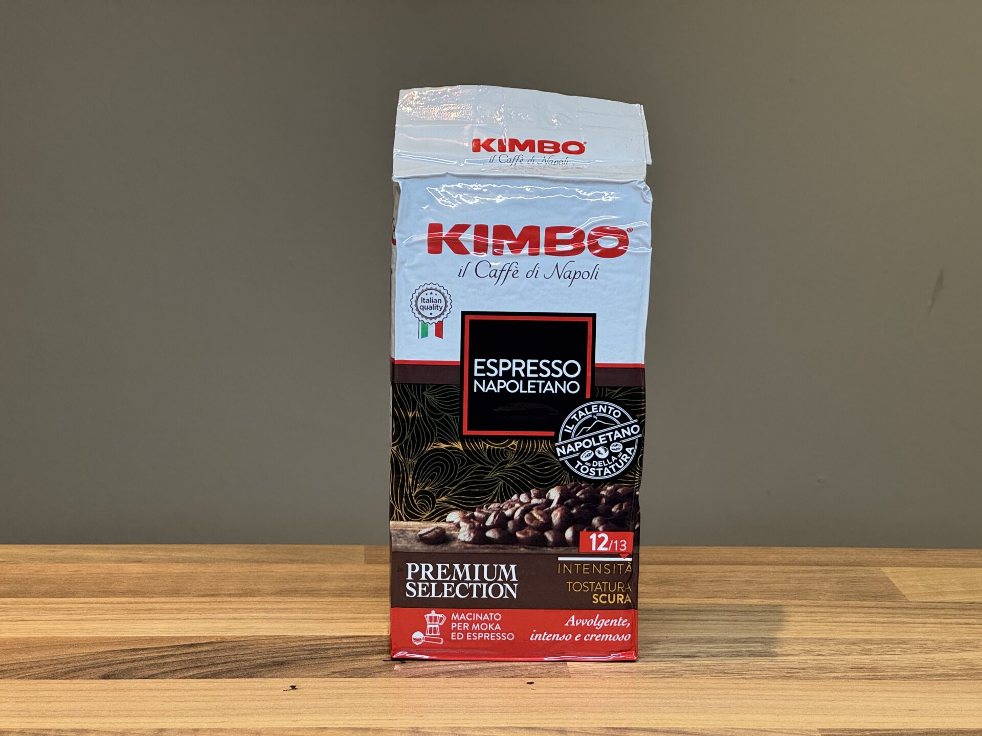Kimbo Espresso Napoletano – italská mletá káva 250 g